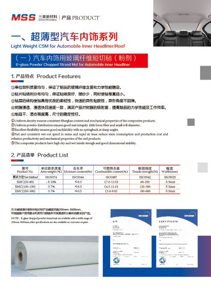 玻璃纖維的種類介紹和用途